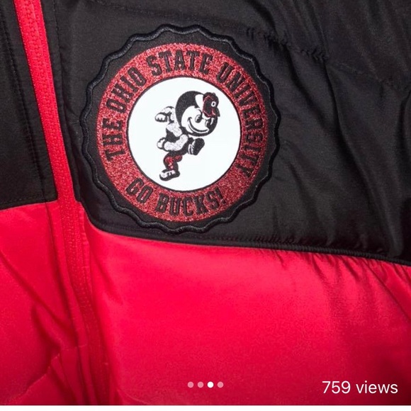 Victoria secret Ohio State jacket - Picture 3 of 4